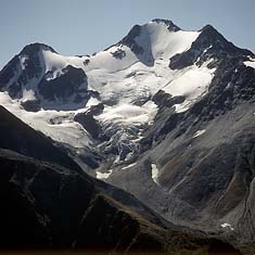 Auch der Hochschober schickt Wasser in die Isel