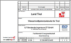 Die Urheber der Studie Wasserkraftpotential