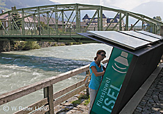 Die Isel-Hörstation in Lienz