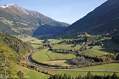 Die Isel am Ausgang des Virgentales bei Ganz (Matrei i.O.)