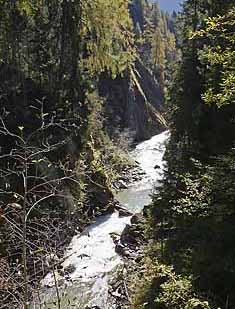 Die Isel in der Iselschlucht - Virgental