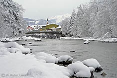 Die Isel erreicht Lienz