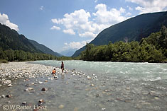 Die Weite der Isel bei St. Johann i.W. - Osttirol