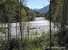 Der Tauernbach am Ausgang der Prosseggklamm