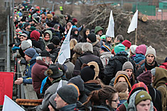 Kundgebung empörter Bürger in Graz