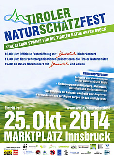 - Auf zum großen Naturschatzfest in Innsbruck!