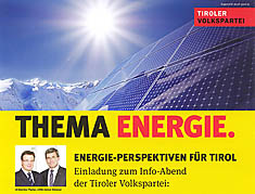 Photovoltaik in Tirol: Bürgerverhöhnung?