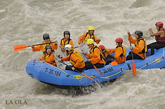 Rafting auf demGletscherfluss Isel