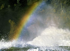 Regenbogen über Umbalfällen