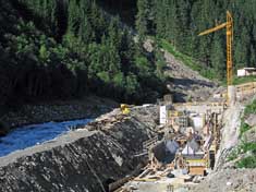 TIWAG-Ableitung Schwarzach: Ein Fluss wird begraben