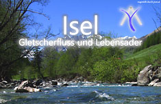 Info-Folder zur Isel der BI gegen das Virgentalkraftwer