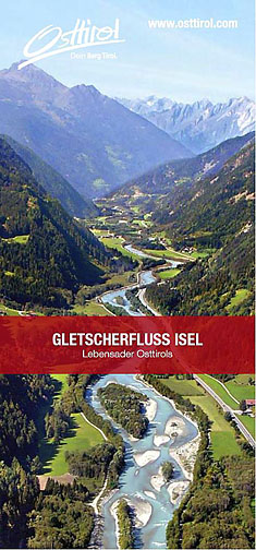 Der Isel-Folder der Osttirol-Werbung