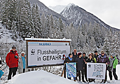 Auch das Flussheiligtum Kalserbach ist bedroht